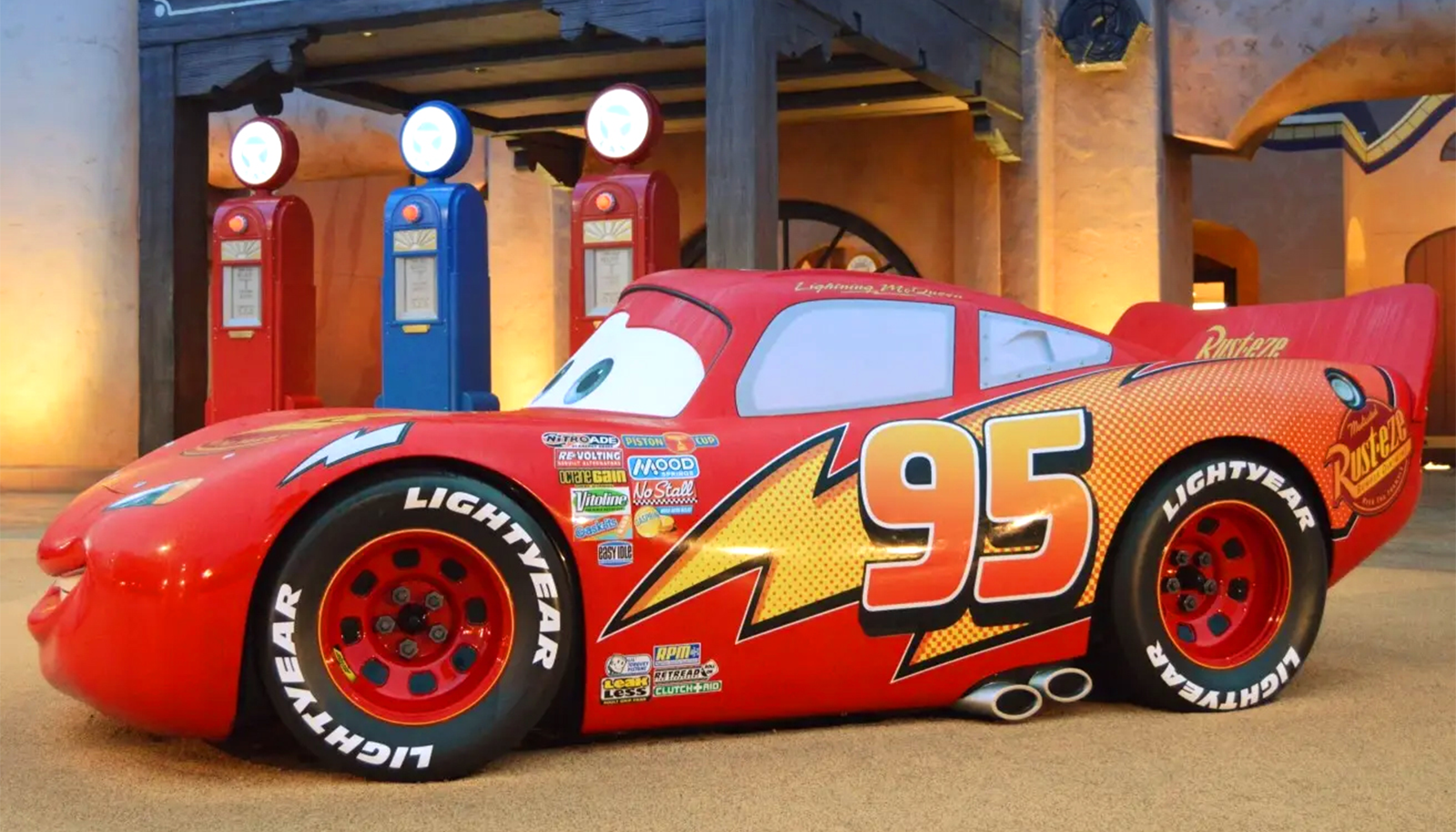 What kind of car is Lightning McQueen